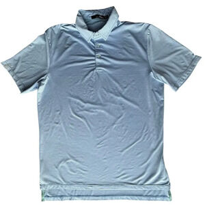 Ralph Lauren RLX Golf Polo Classic Fit Solid Short Sleeve Shirt Mens L